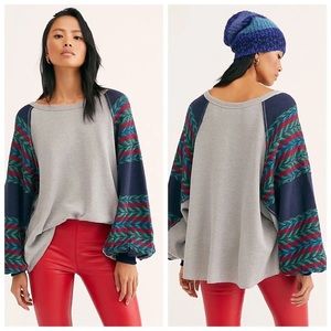 Free People Rainbow Dreams Top